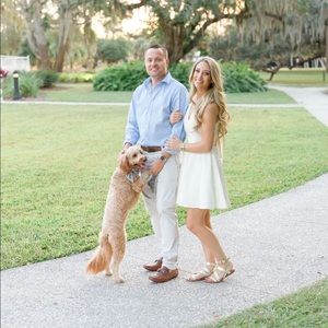 Lulus NWT Ivory mini dress